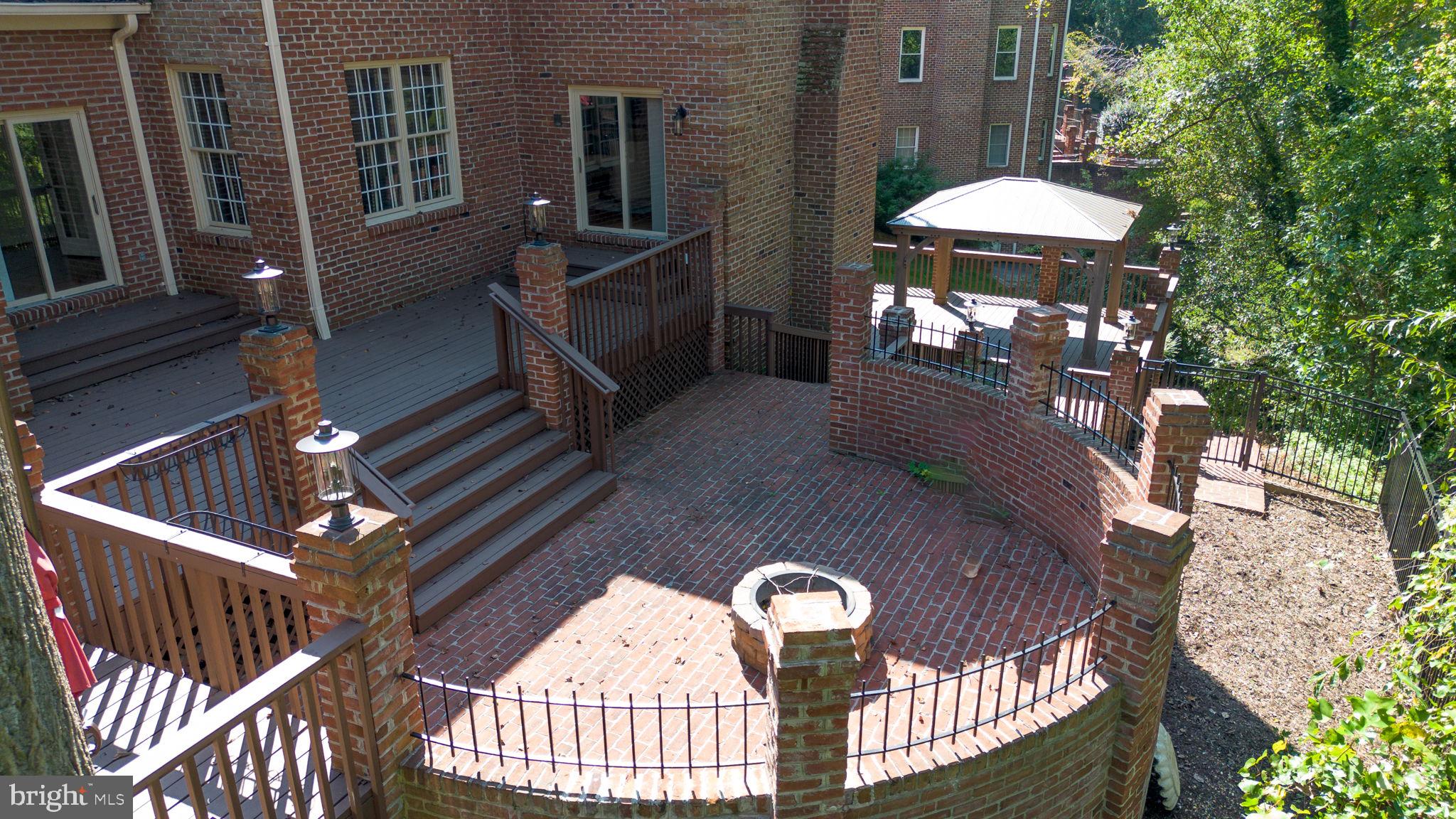 4006 Belle Rive Terrace Alexandria, VA 22309 - Photo 58 of 68 Circular Brick Patio
