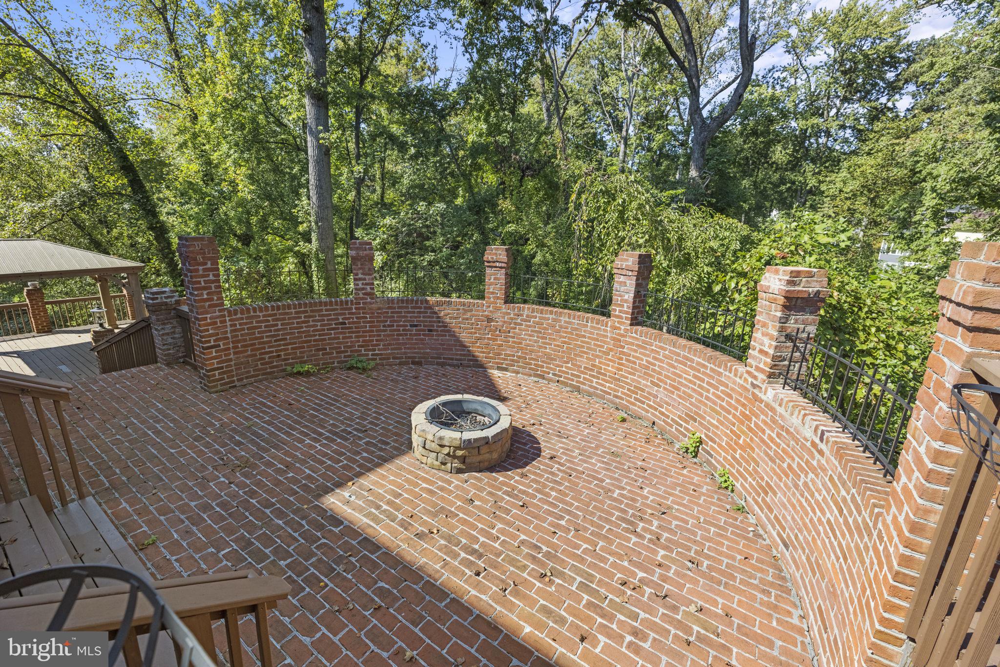 4006 Belle Rive Terrace Alexandria, VA 22309 - Photo 59 of 68 Fire Pit on Private Patio