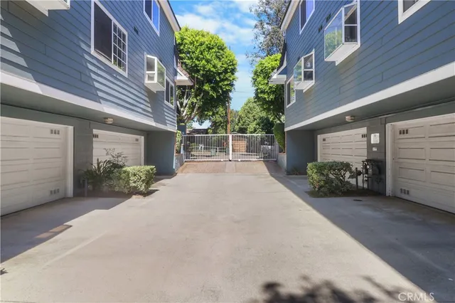 front view of a house with a street