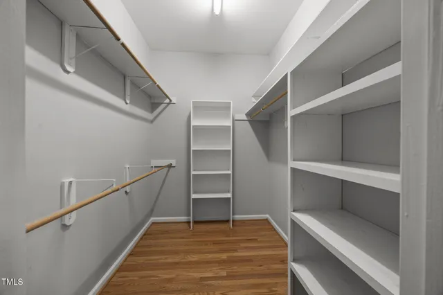 a view of walk in closet