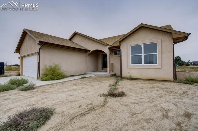 a house with a outdoor space