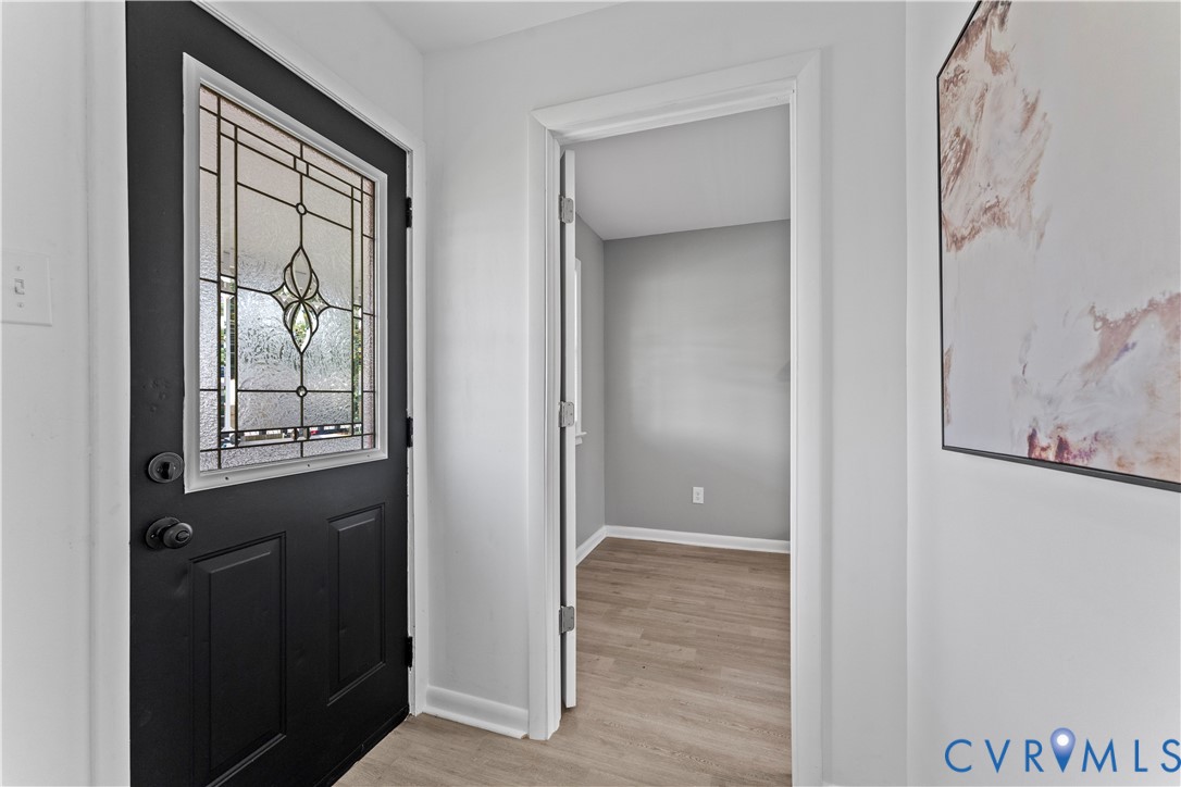 2000 Cleary Road Richmond, VA 23223 - Photo 16 of 28 Entrance foyer featuring baseboards and light wood