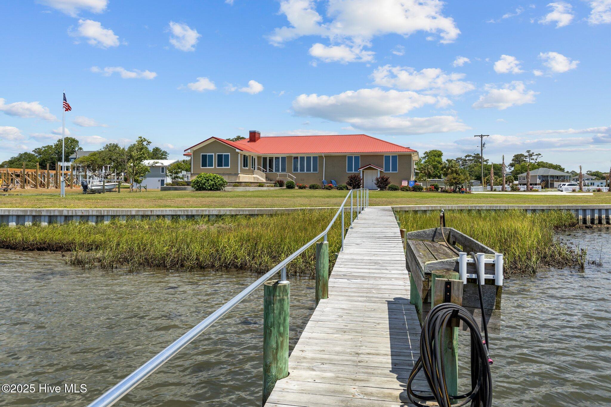 310 Lejeune Road Cape Carteret, NC 28584 - Photo 1 of 41 Waterfront Home