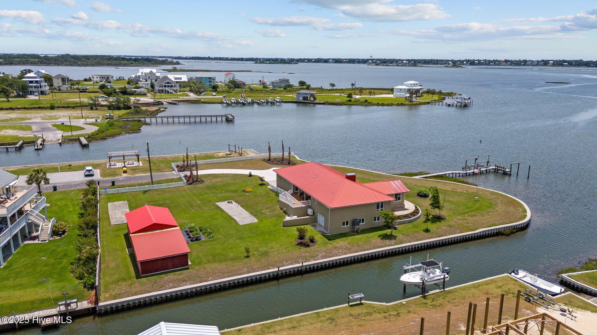 310 Lejeune Road Cape Carteret, NC 28584 - Photo 2 of 41 Aerial