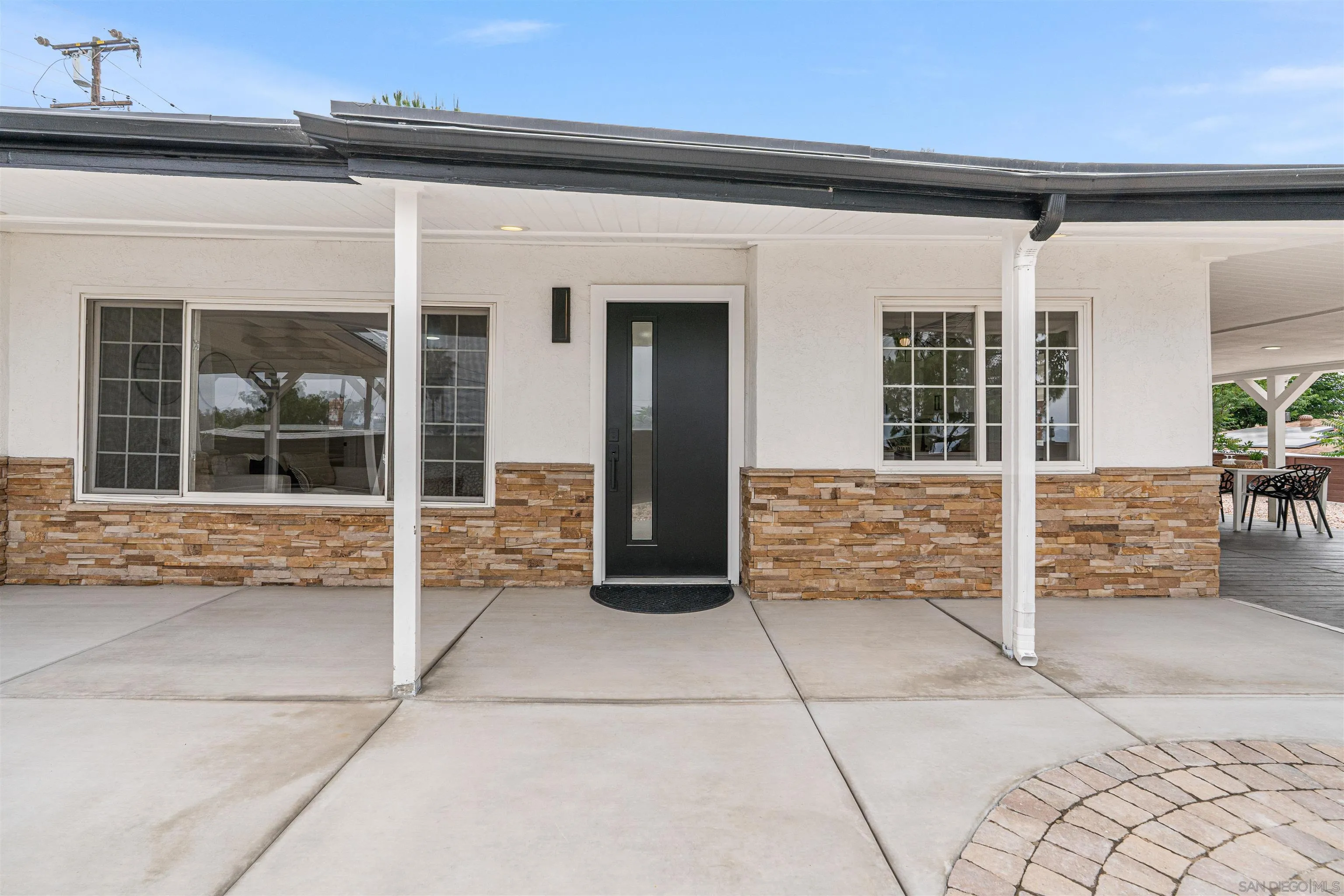 front view of a building