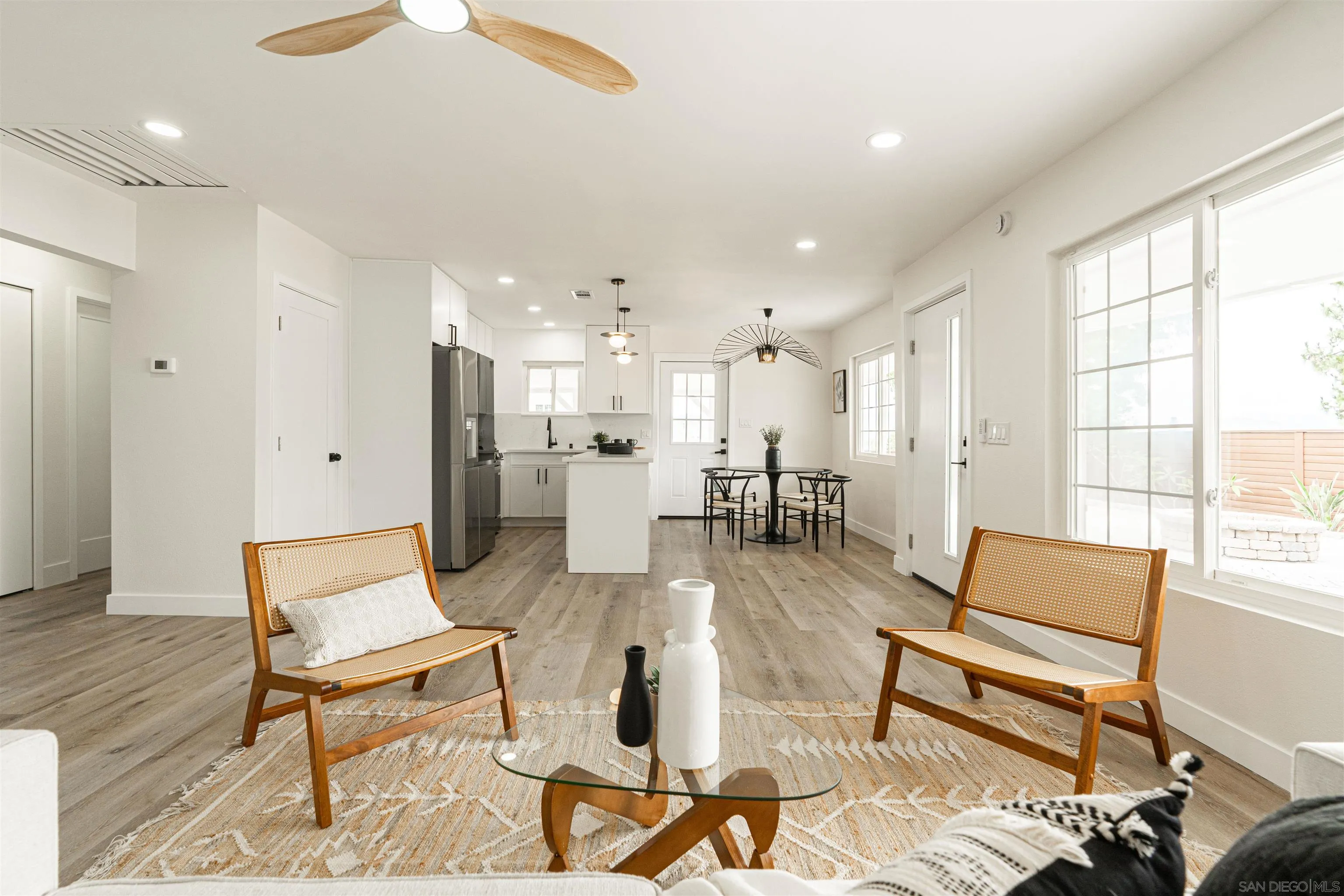 9376 Starcrest Drive Santee, CA 92071 - Photo 25 of 39 a living room with furniture and a large window