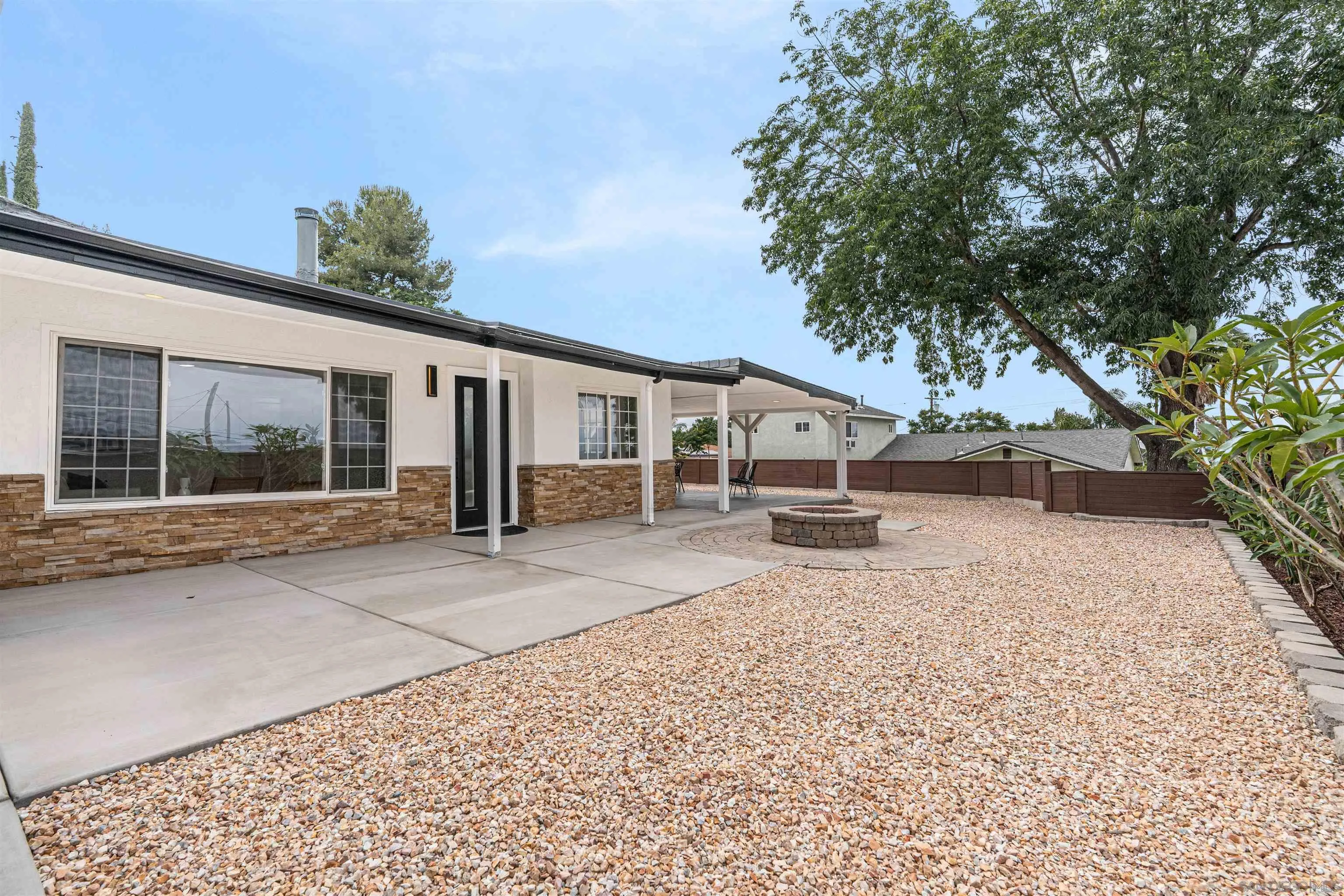 9376 Starcrest Drive Santee, CA 92071 - Photo 29 of 39 front view of a house with a porch