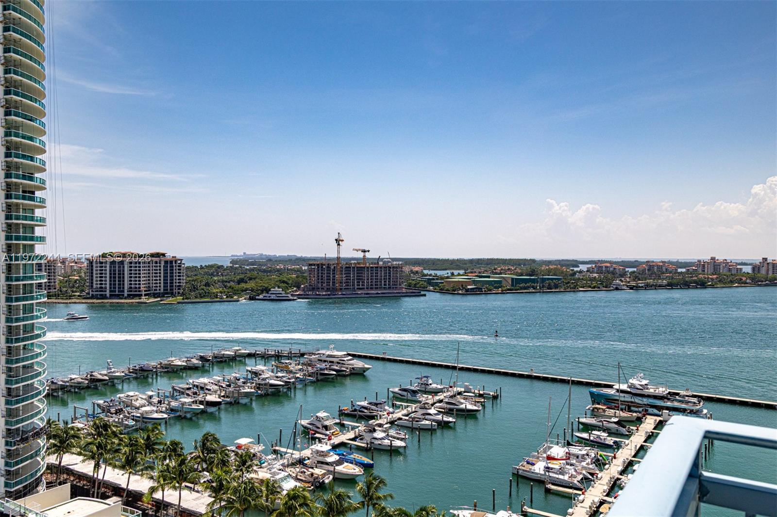 90 Alton Road, Unit 1702 Miami Beach, FL 33139 - Photo 23 of 49 a view of a city with a lake