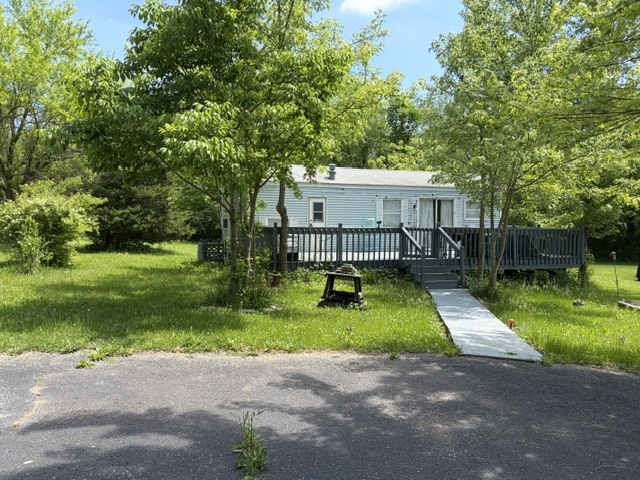 2795 East 28th Road Marseilles, IL 61341 - Photo 3 of 64 a view of backyard with swimming pool and patio