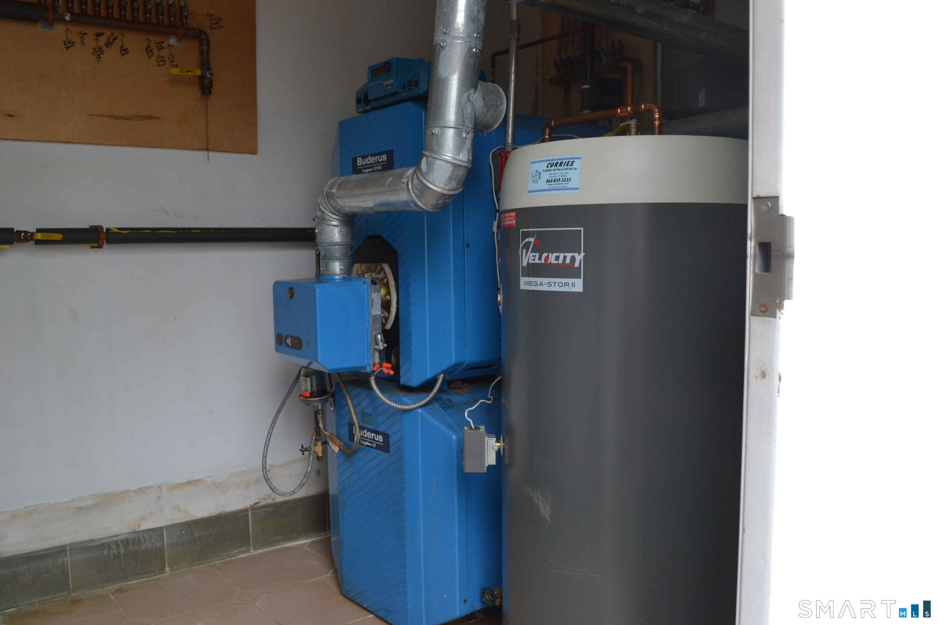 571 Old Colchester Road Montville, CT 06382 - Photo 23 of 25 Buderus Furnace recently serviced