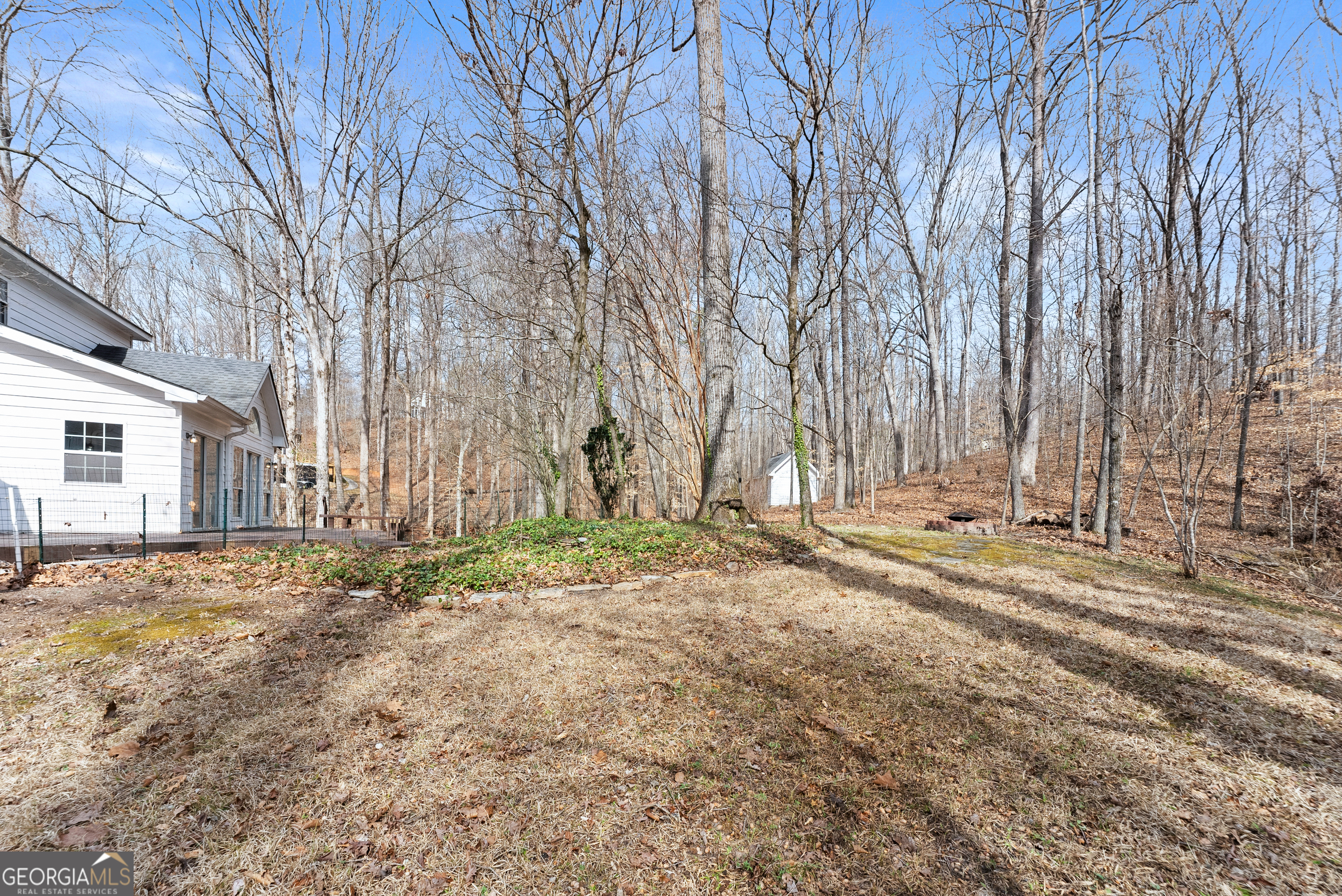 5011 Weaver Road Gainesville, GA 30507 - Photo 54 of 62 a view of a yard with snow on the road
