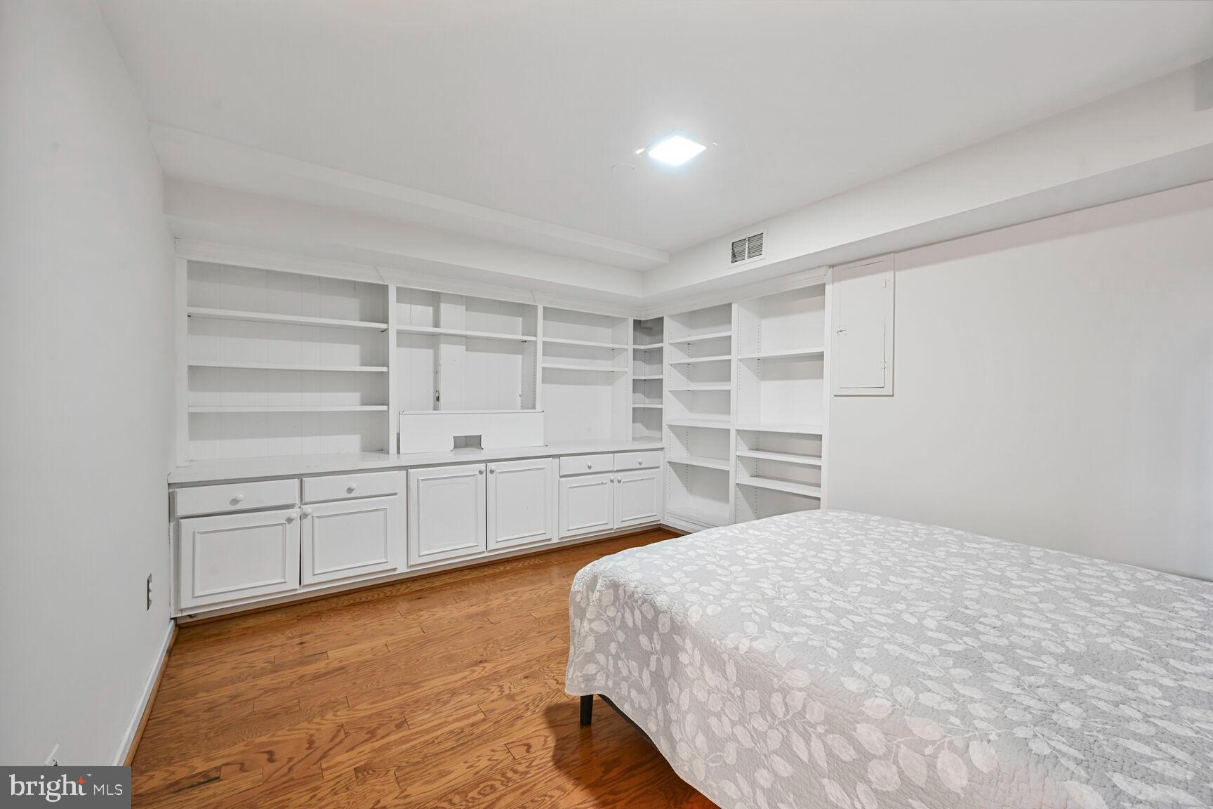 260 M Street Southwest, Unit 24 Washington, DC 20024 - Photo 24 of 43 Lower Level Rec Room/Office with Built-Ins