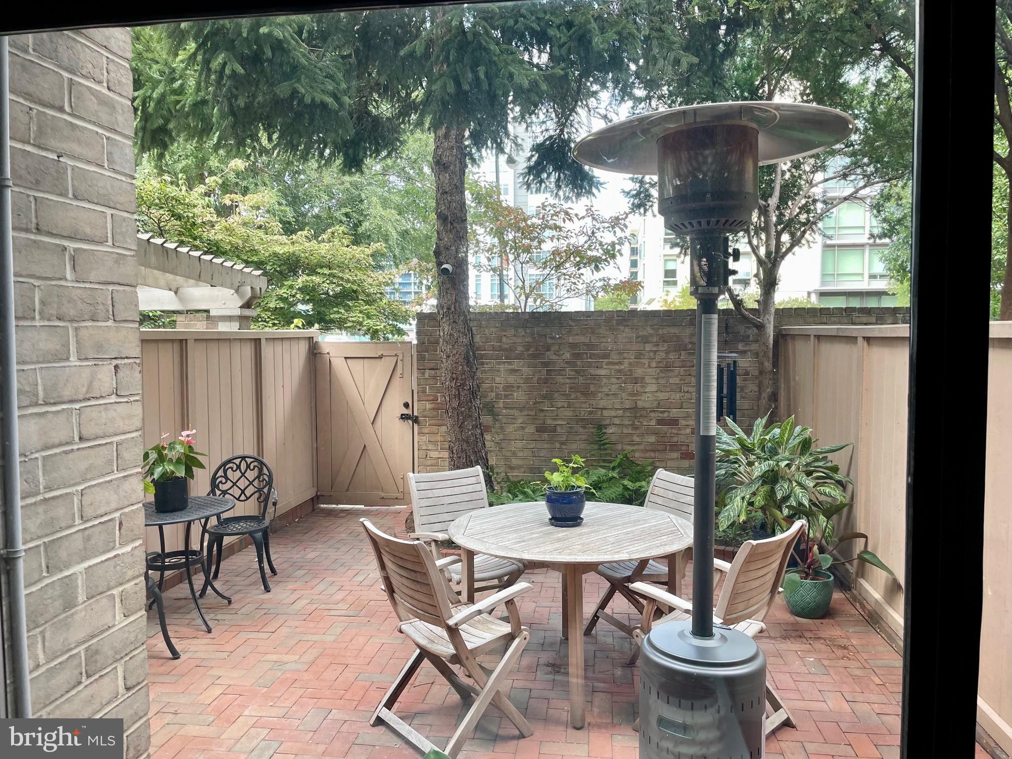 260 M Street Southwest, Unit 24 Washington, DC 20024 - Photo 26 of 43 Rear Fenced Patio