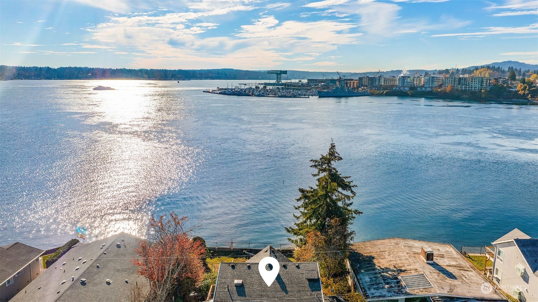 315 Shore Drive Bremerton, WA 98310 - Photo 2 of 38 a view of a lake with a lake