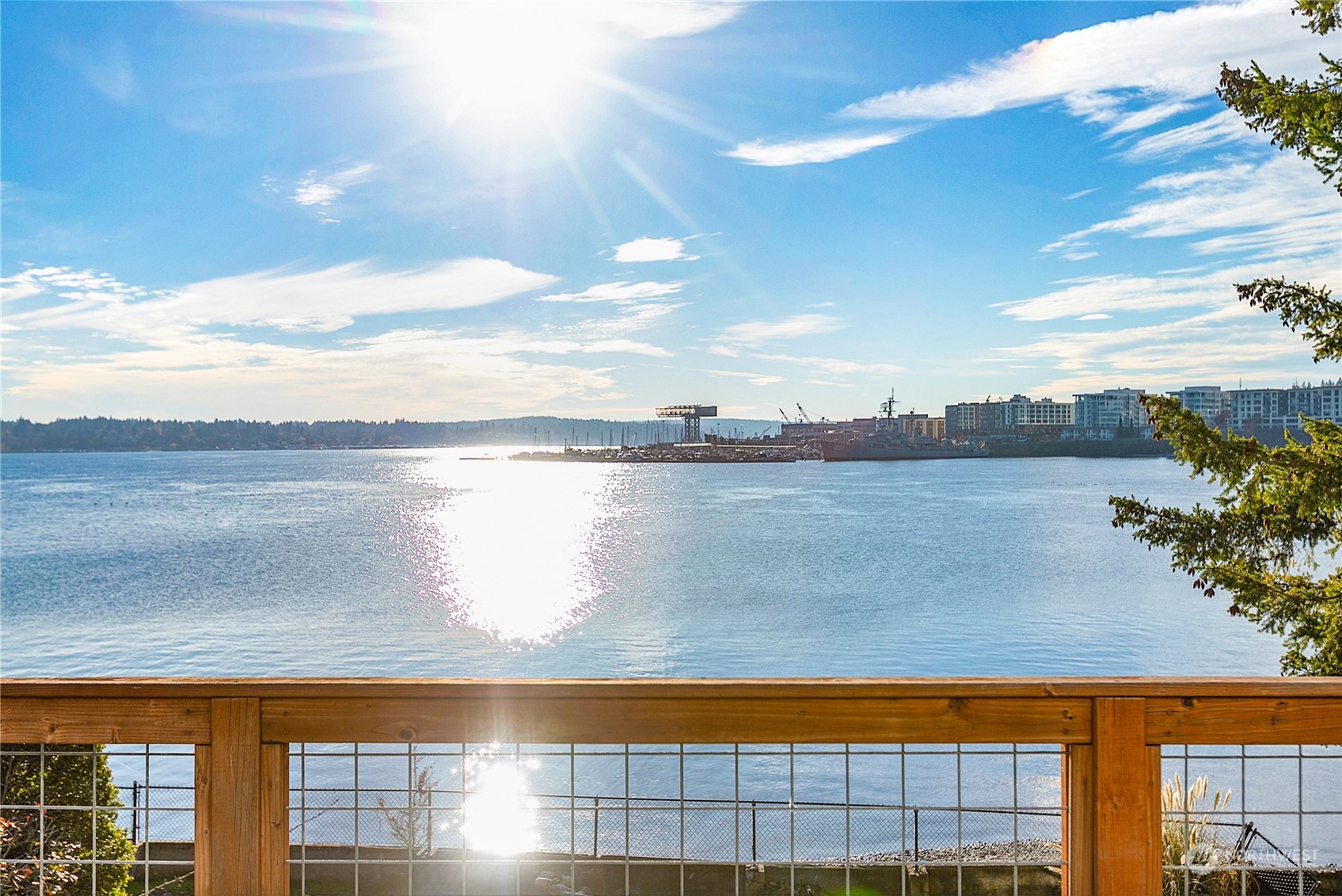 315 Shore Drive Bremerton, WA 98310 - Photo 34 of 38 a sunset view with a lake view