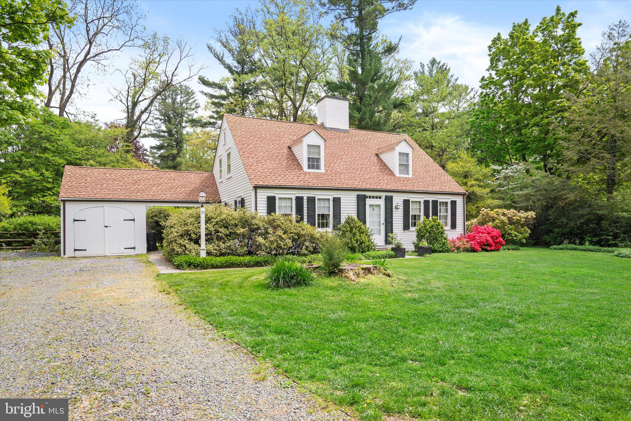 21 Elm Road Princeton, NJ 08540 - Photo 2 of 28 a front view of a house with garden