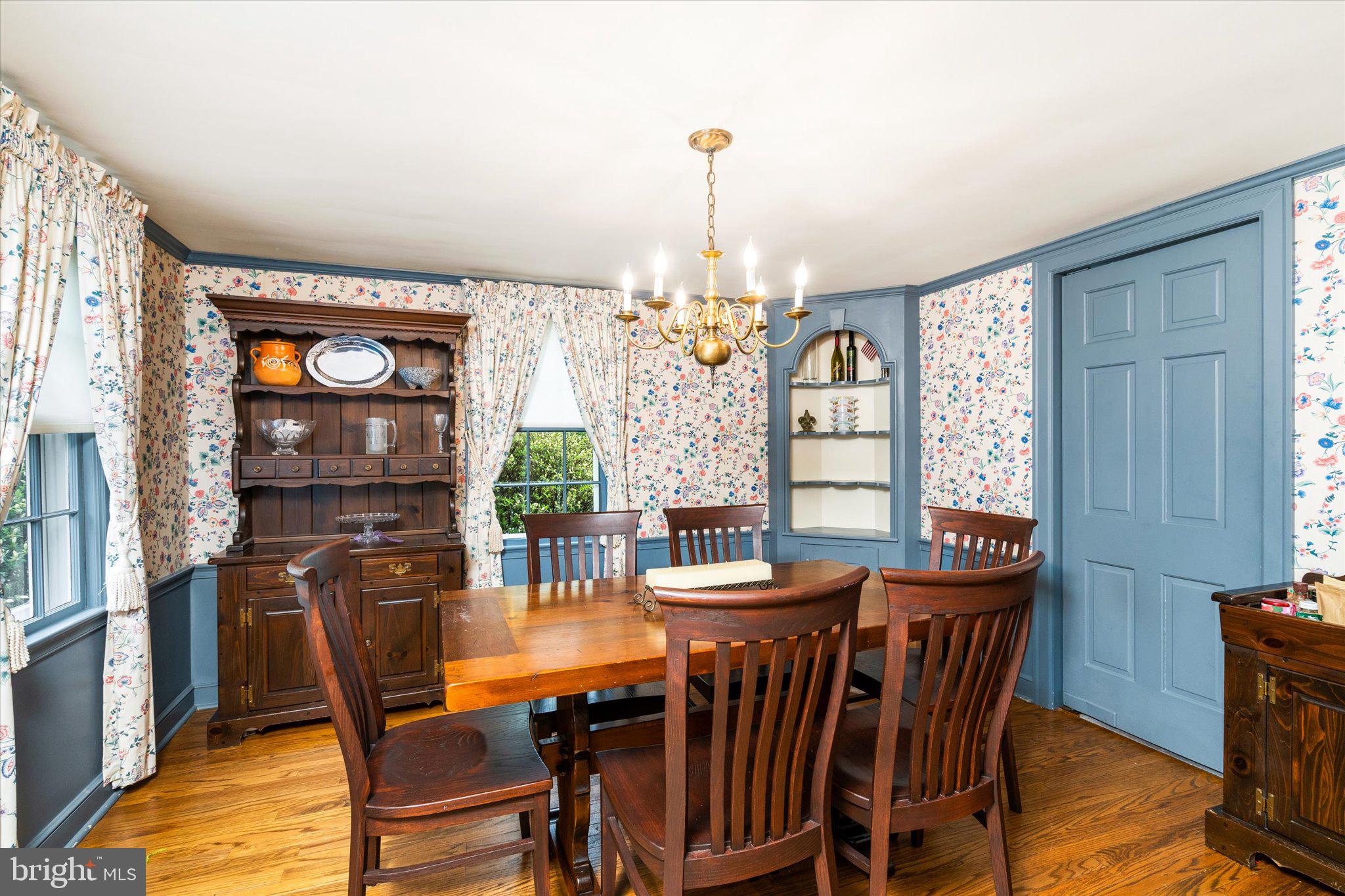 21 Elm Road Princeton, NJ 08540 - Photo 8 of 28 a view of a dining room with furniture window and wooden floor