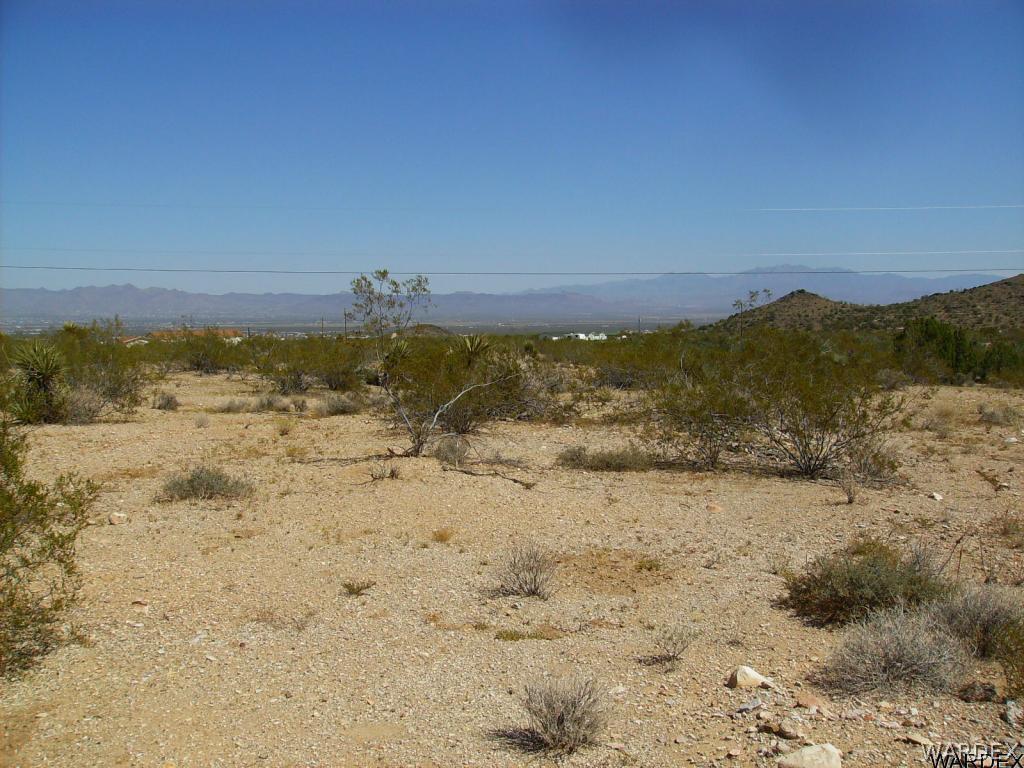 View across valley
