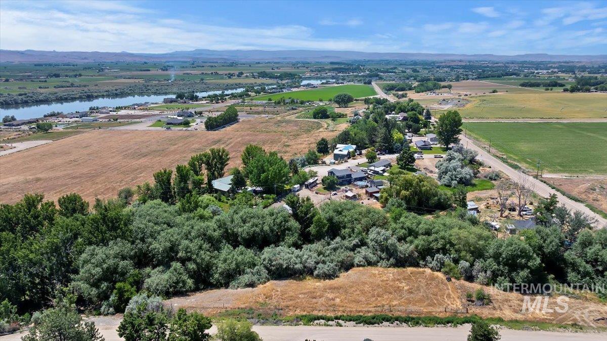 0 Crystal Lane Wilder, ID 83676 - Photo 26 of 27 Aerial view of property and surrounding area featuring rural landscape and a water and mountain view