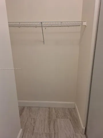 a view of walk in closet