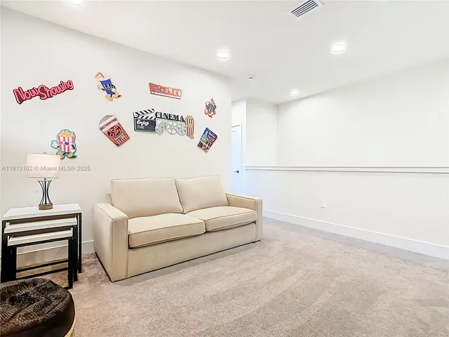 a room with furniture and window