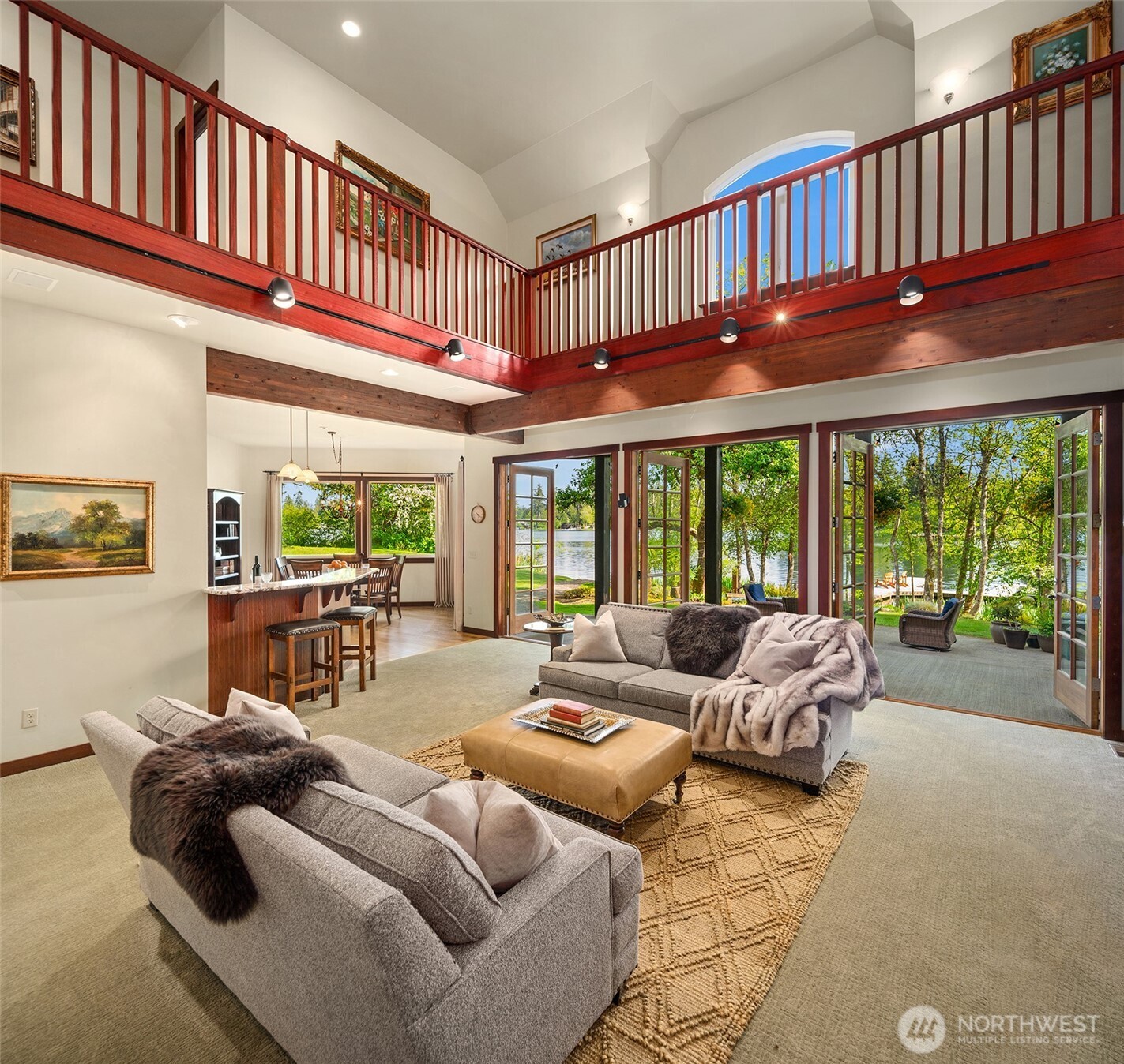 1000 Creso Road South Spanaway, WA 98387 - Photo 6 of 40 a living room with furniture and a large window