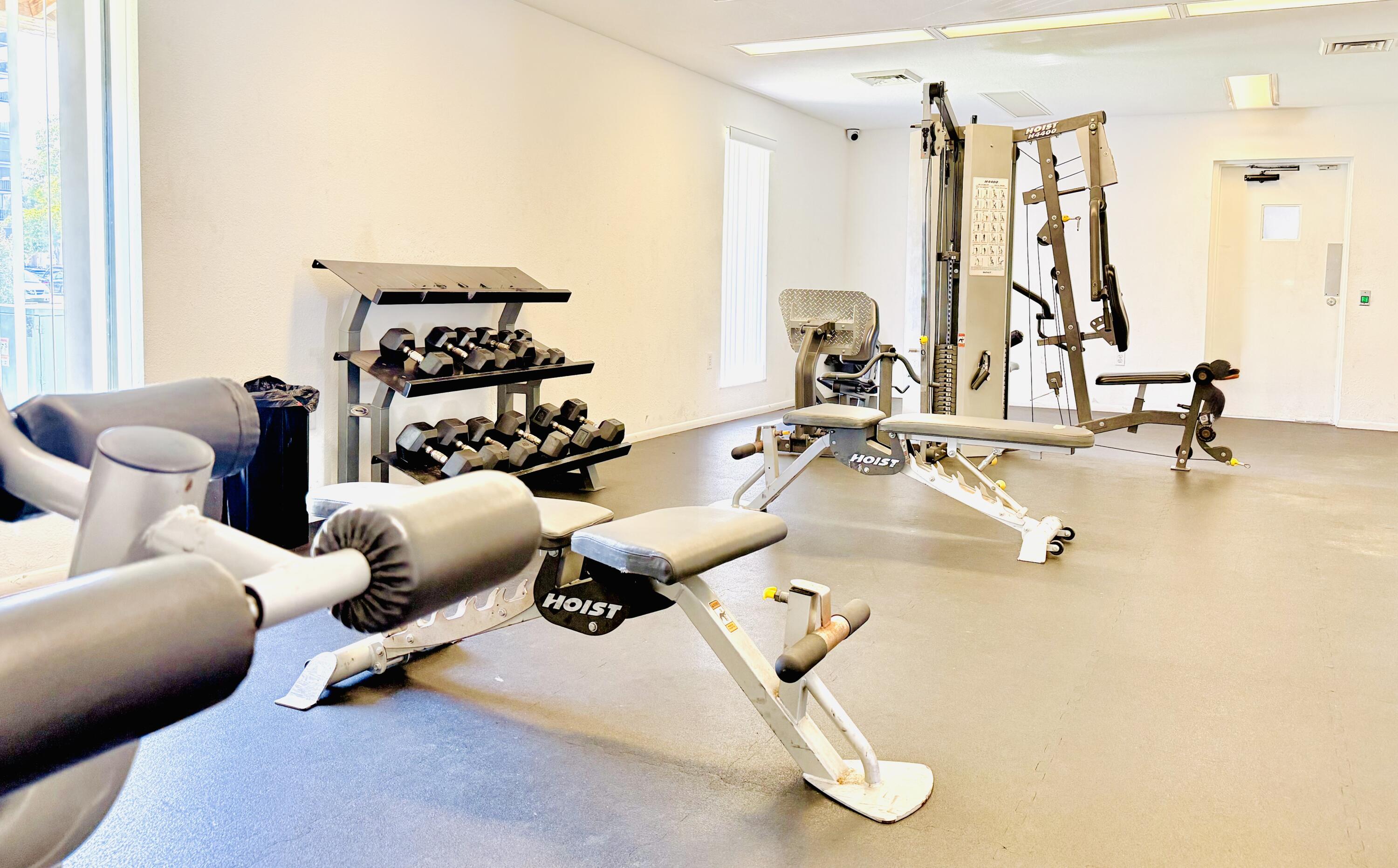 4164 Inverrary Drive, Unit 404 Lauderhill, FL 33319 - Photo 20 of 23 a view of a room with gym equipment