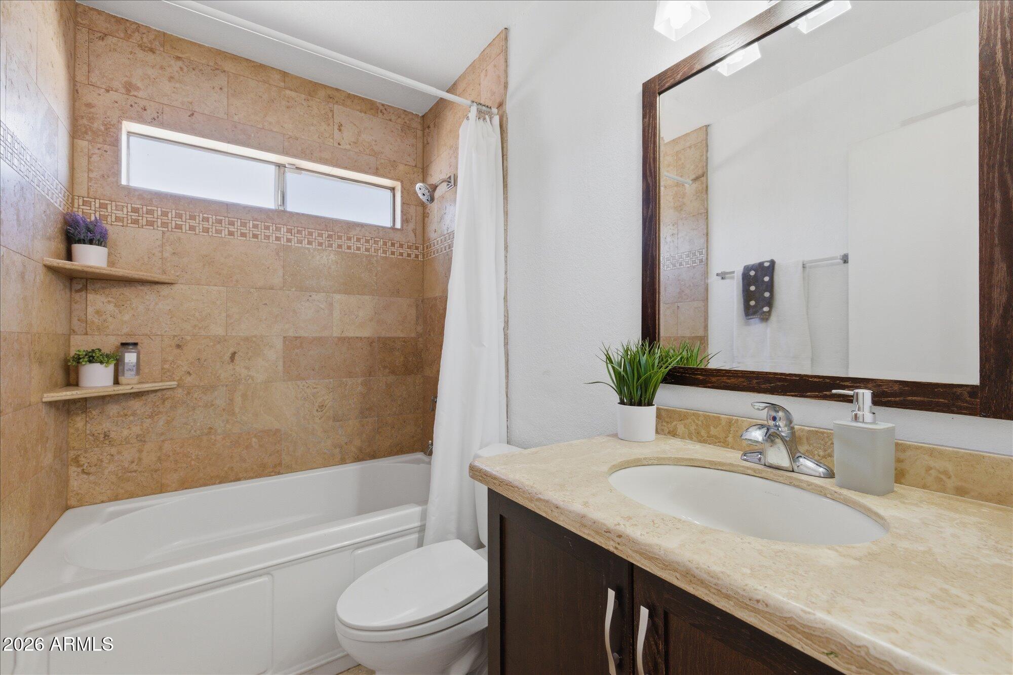 2102 West Marco Polo Road Phoenix, AZ 85027 - Photo 13 of 15 Updated Hall Bath