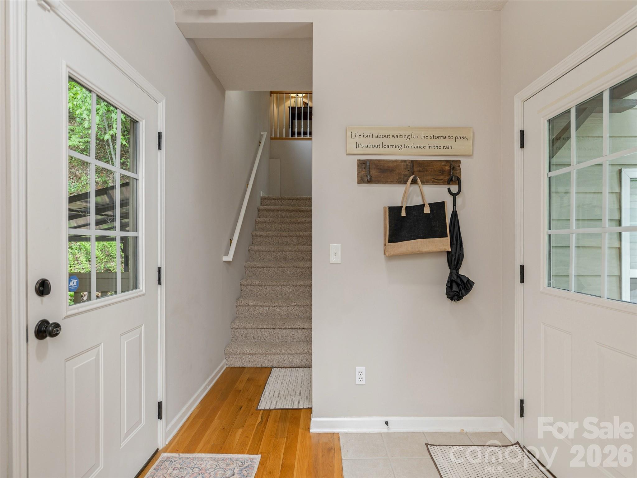 417 Blue Mist Way Arden, NC 28704 - Photo 33 of 48 a view of a hallway with windows and entryway