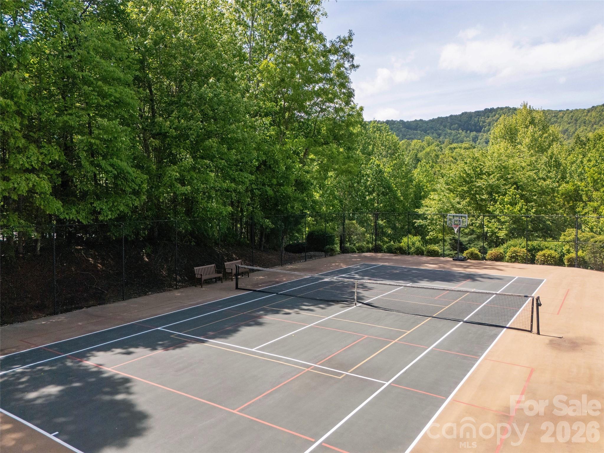 417 Blue Mist Way Arden, NC 28704 - Photo 46 of 48 a view of a tennis court