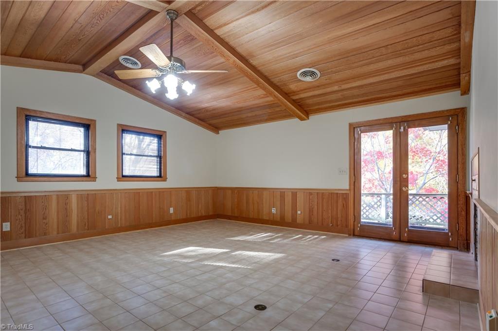 170 Dillingham Road Winston-Salem, NC 27105 - Photo 18 of 34 Primary bedroom also has a deck