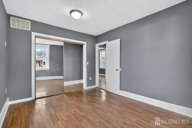 wooden floor in an empty room