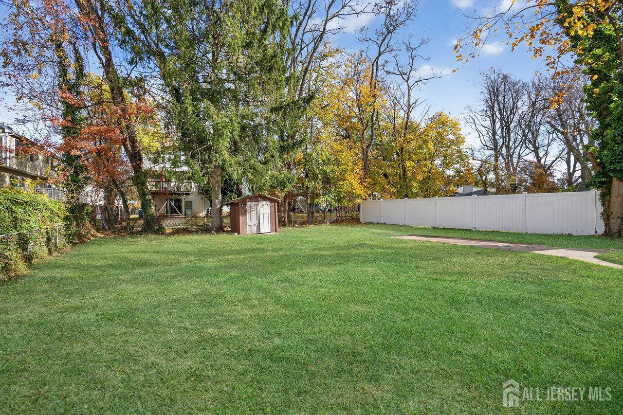 309-311 Pulaski Street Dunellen, NJ 08812 - Photo 24 of 24 a view of outdoor space with garden