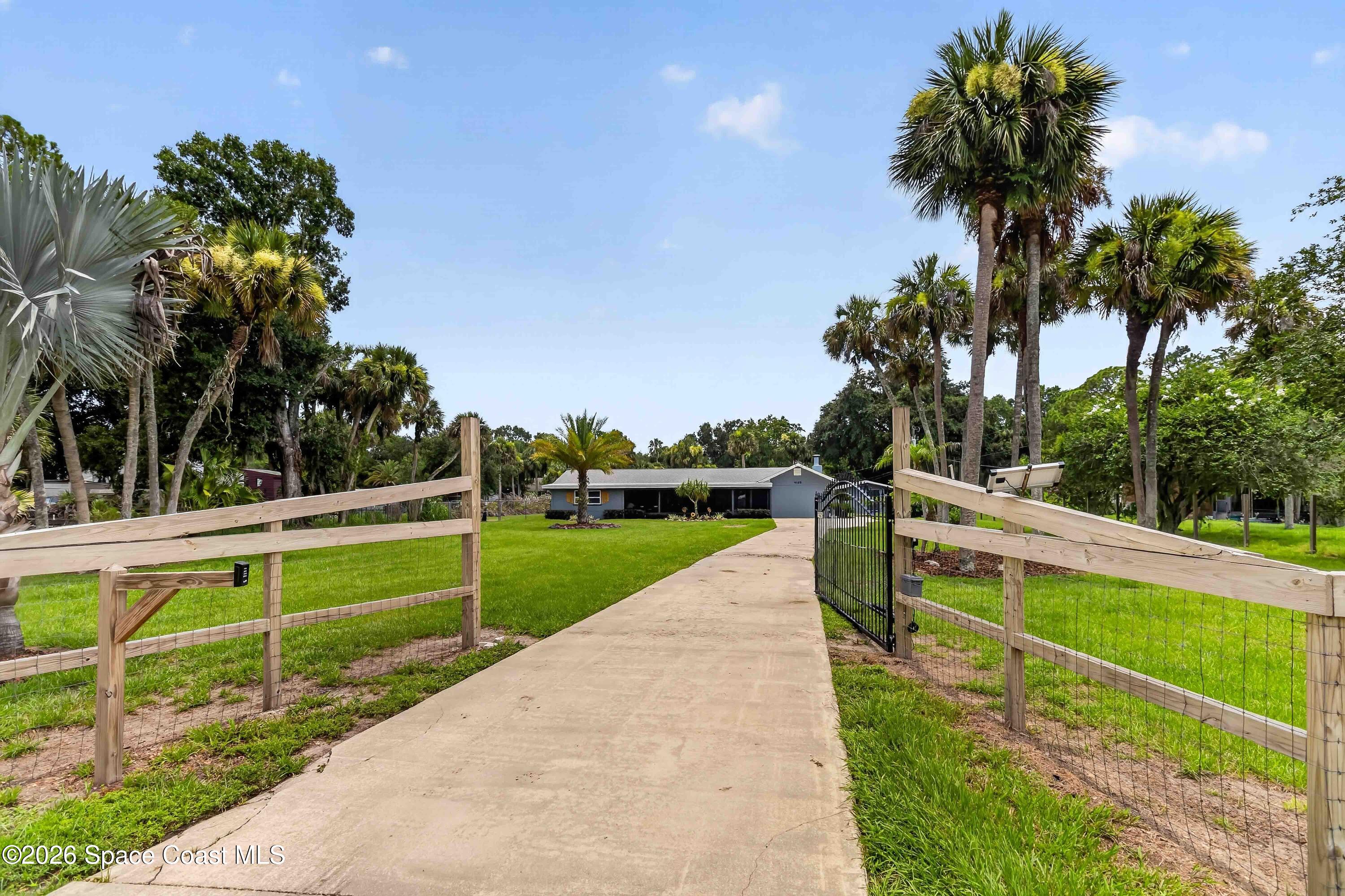 4105 Rector Road Cocoa, FL 32926 - Photo 3 of 49 Gated Entry