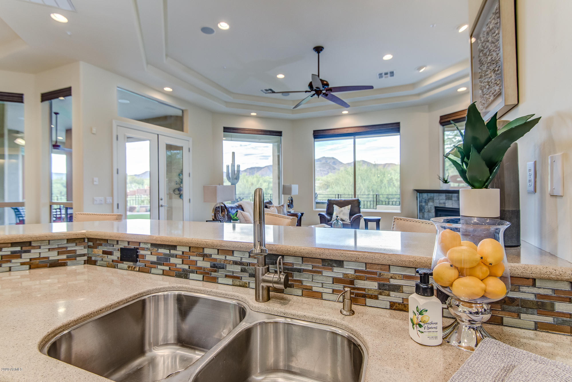 6850 East Stevens Road Cave Creek, AZ 85331 - Photo 41 of 76 Panoramic Views From the Kitchen