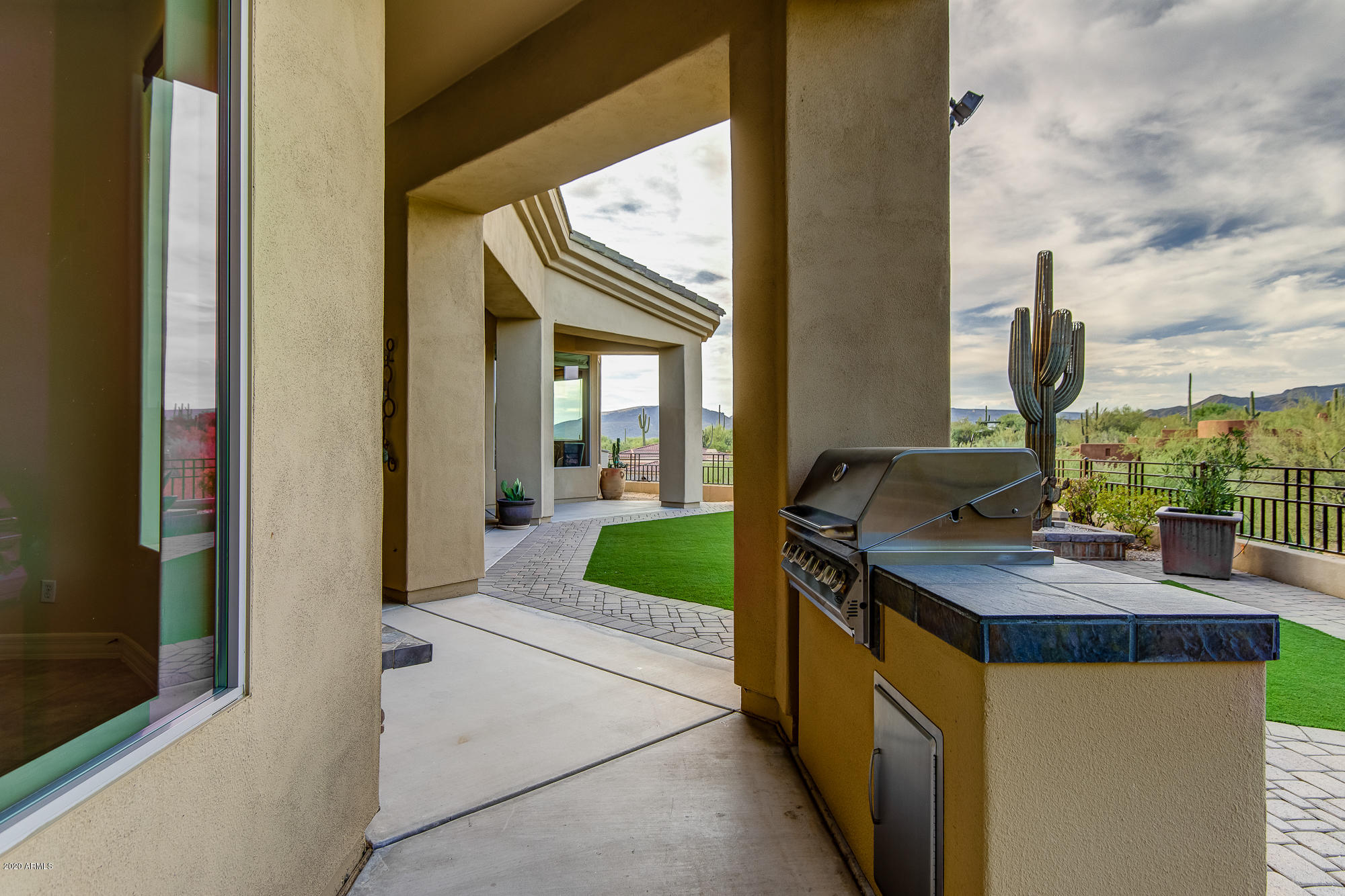 6850 East Stevens Road Cave Creek, AZ 85331 - Photo 57 of 76 Built in BBQ