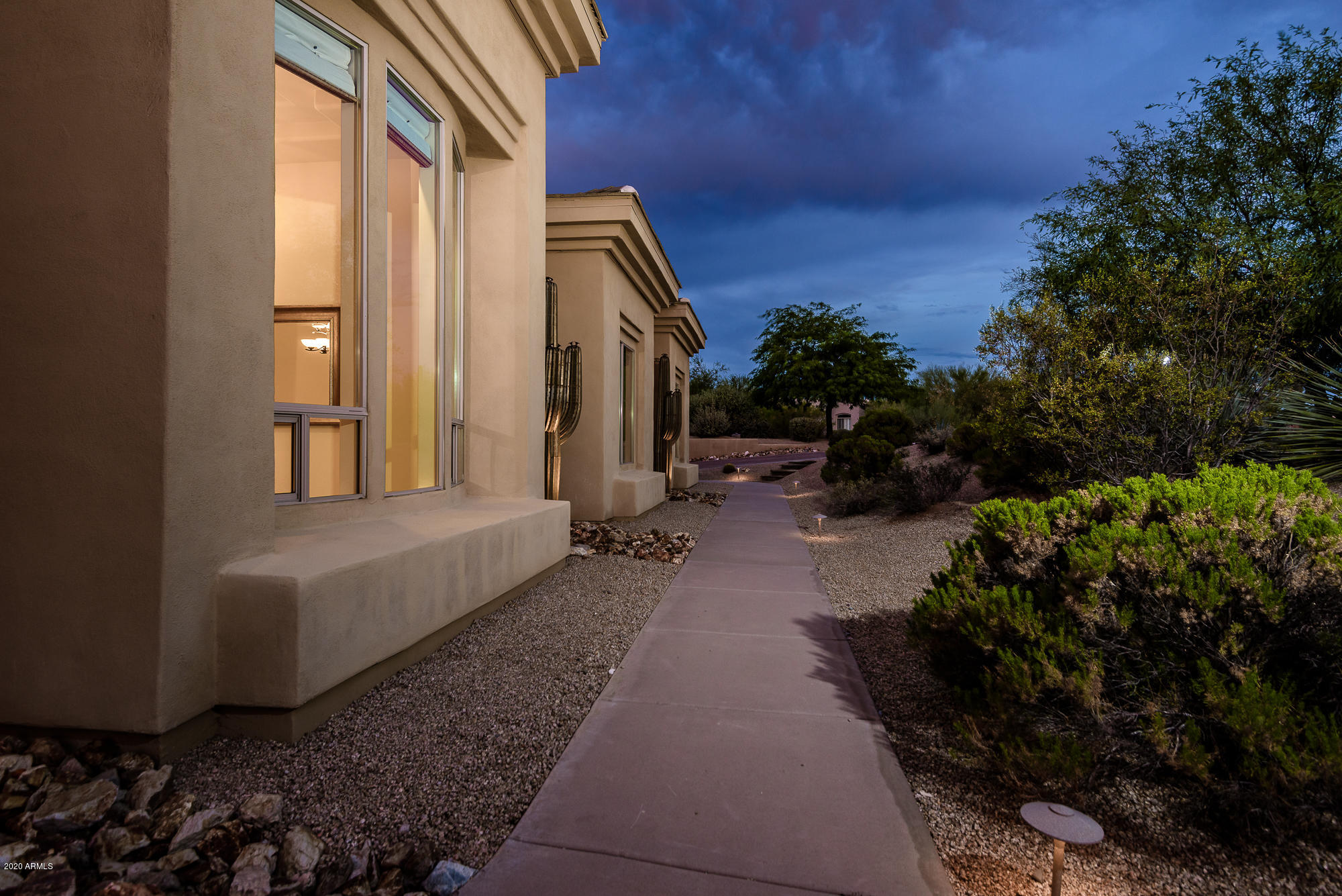 6850 East Stevens Road Cave Creek, AZ 85331 - Photo 60 of 76 Walkway from the Driveway