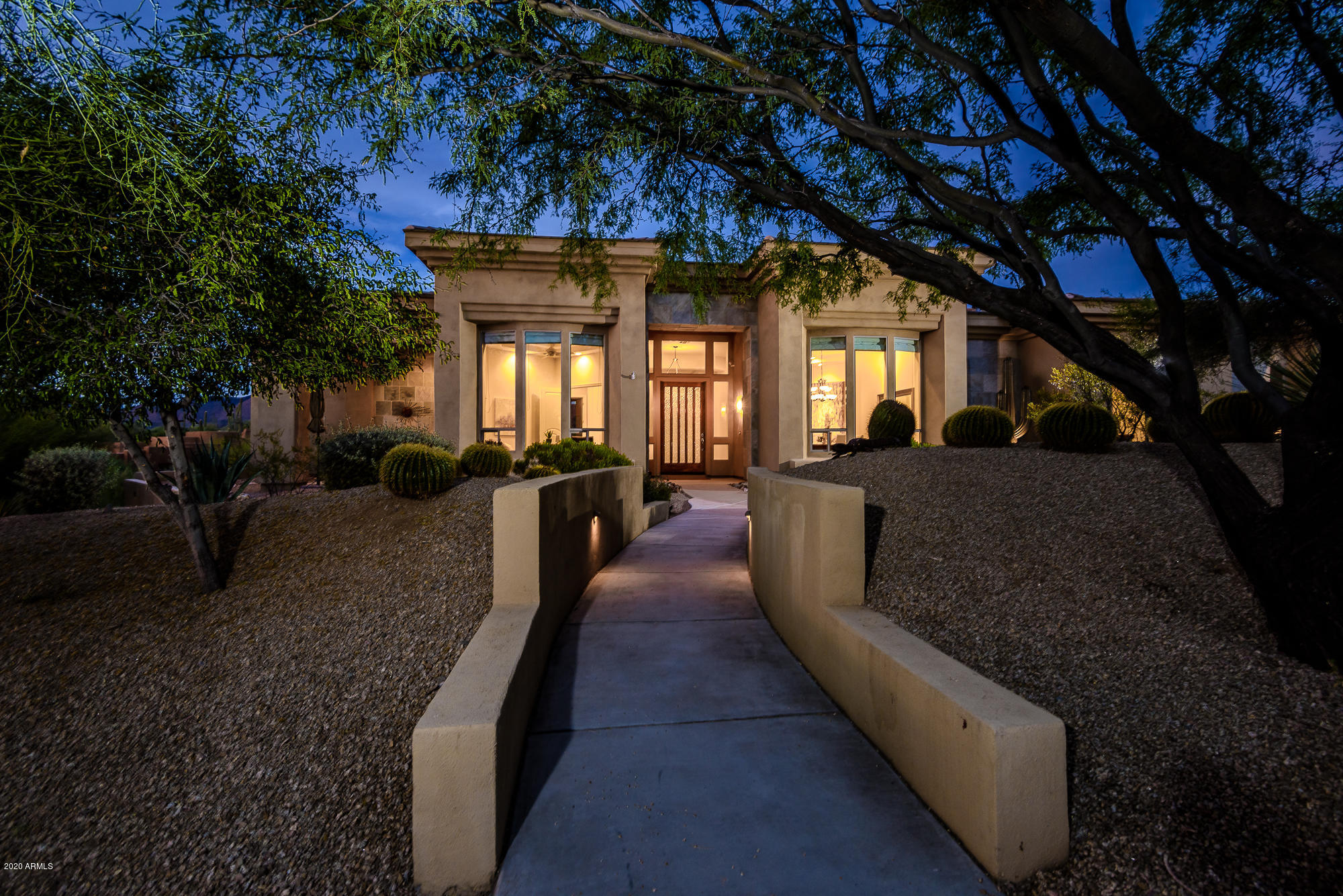 6850 East Stevens Road Cave Creek, AZ 85331 - Photo 61 of 76 Walkway from The Street