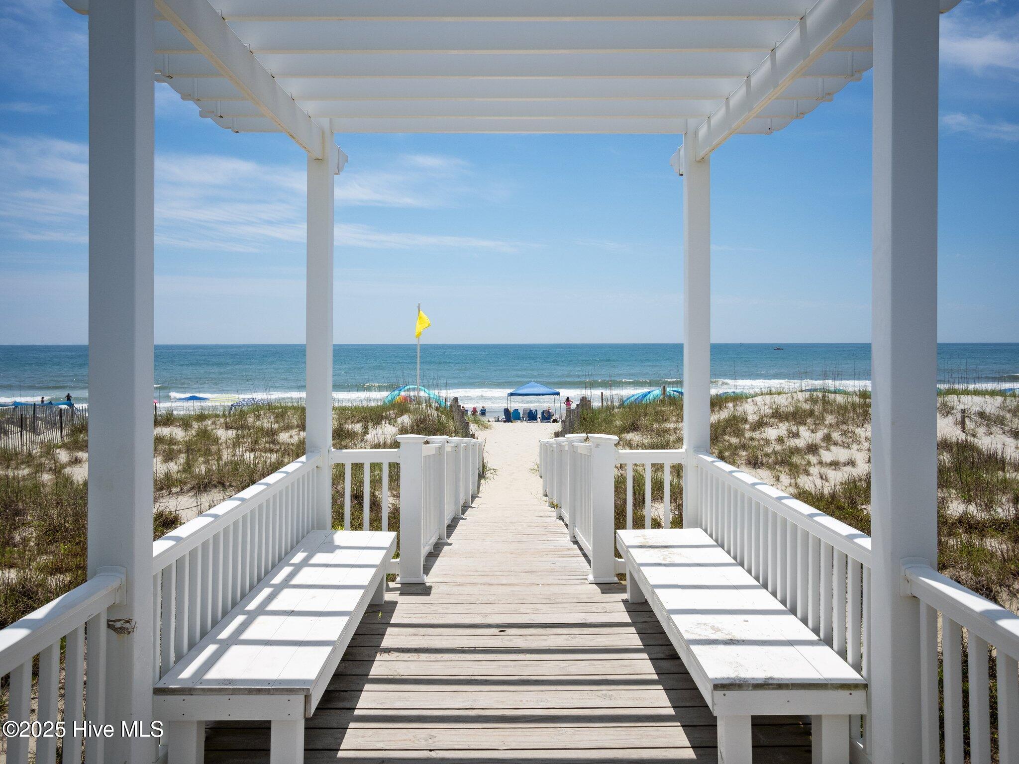 302 Friendship Court Emerald Isle, NC 28594 - Photo 12 of 17 Community Beach Access Seating
