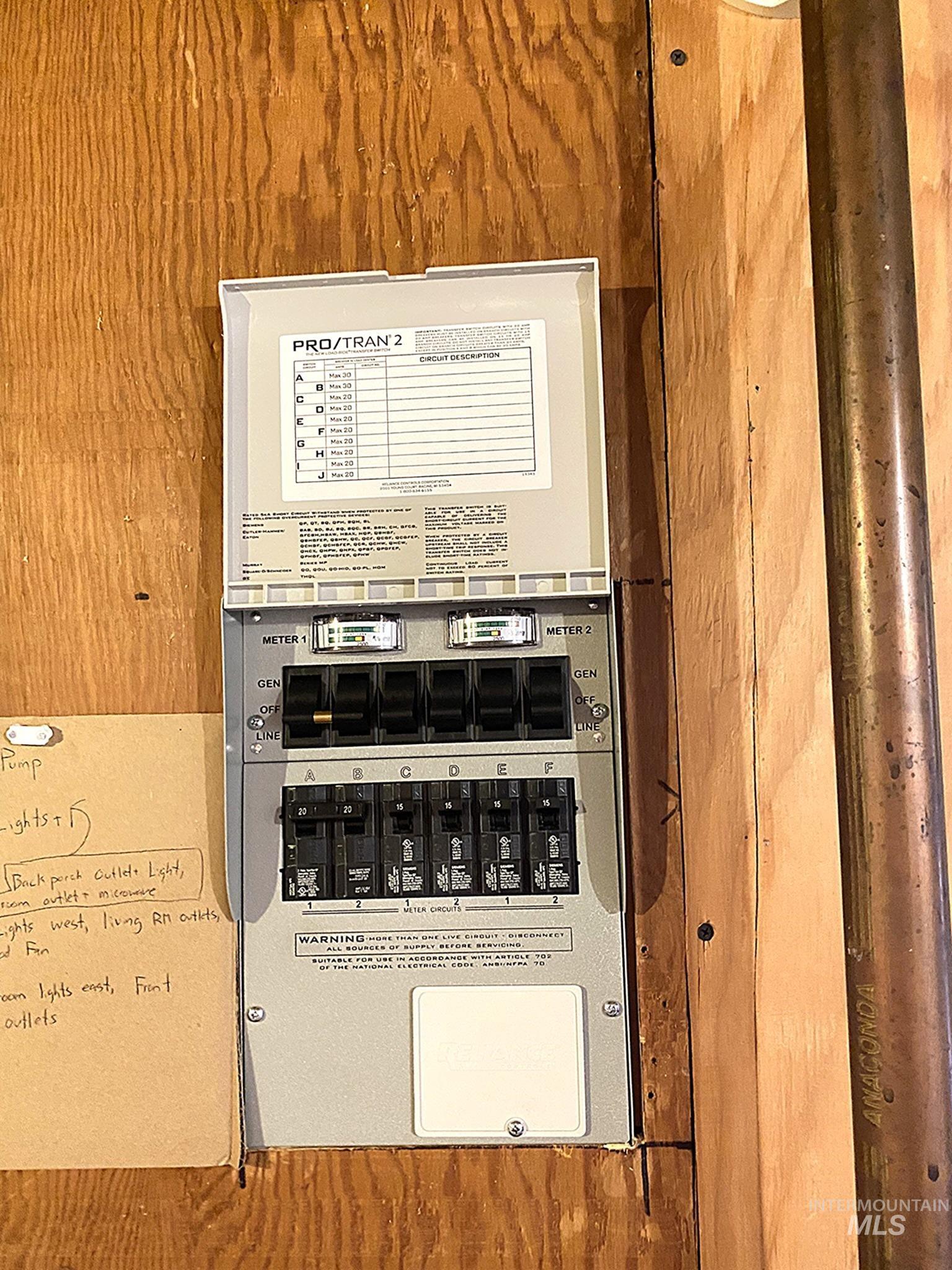 138 Timberline Drive Pierce, ID 83546 - Photo 25 of 28 Detailed view of electric panel