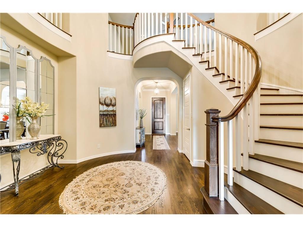 917 Pleasant View Drive Rockwall, TX 75087 - Photo 3 of 27 a view of living room and wooden floor