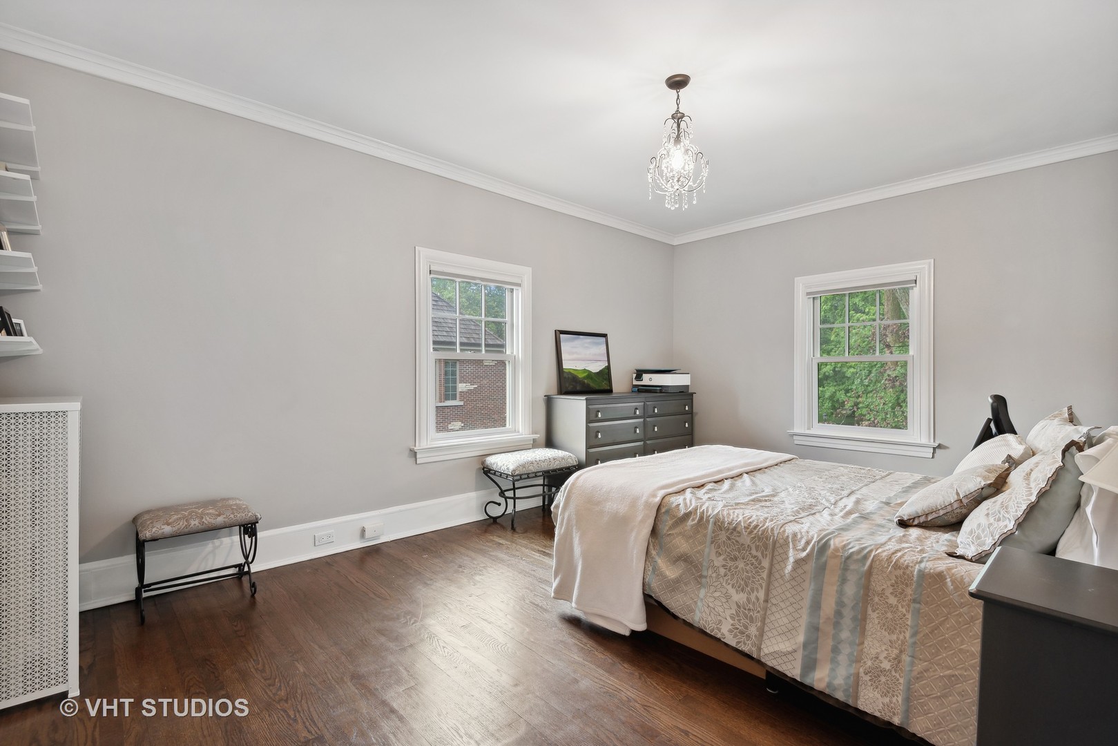 160 Sheridan Road Glencoe, IL 60093 - Photo 22 of 42 a bedroom with a bed and a window