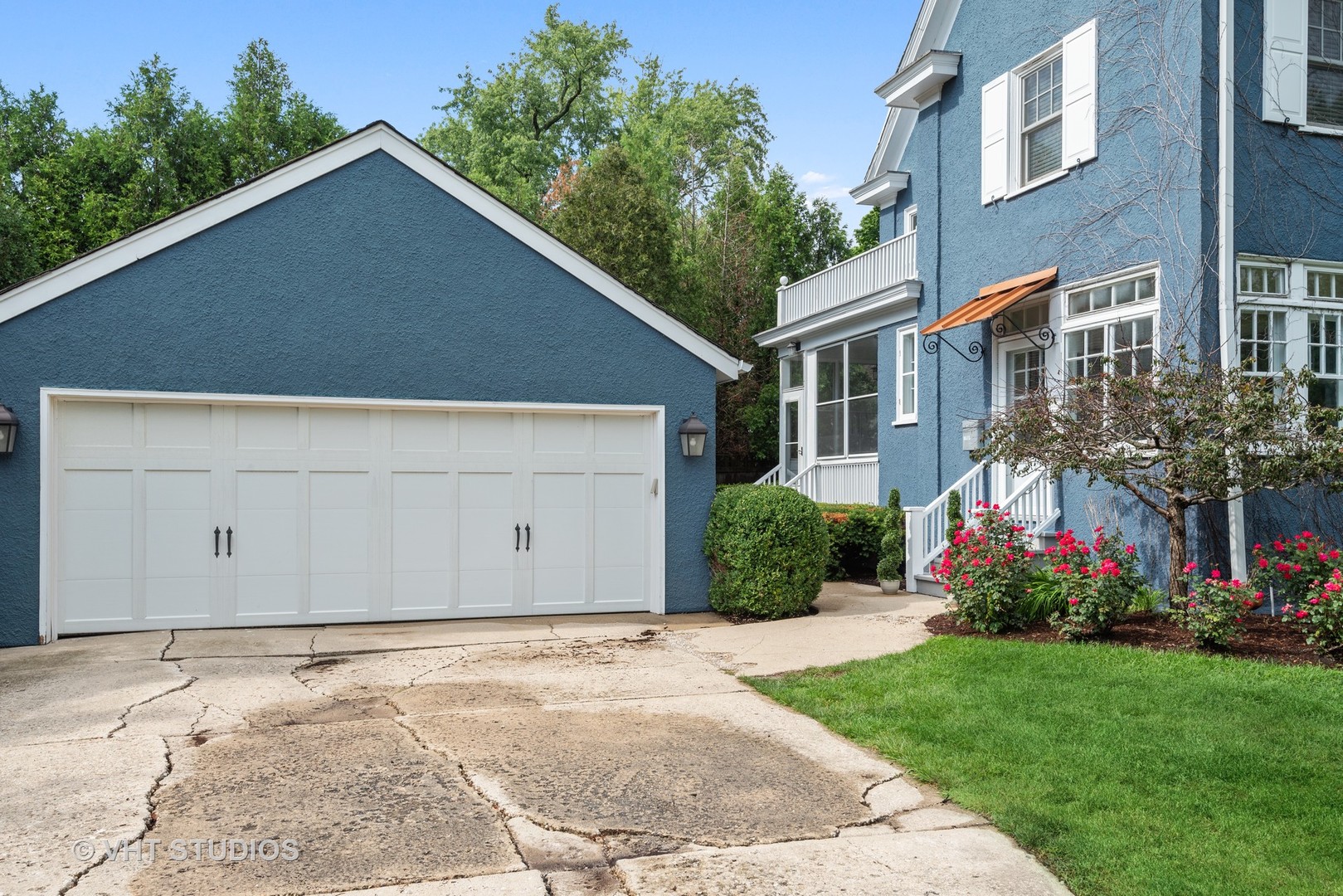 160 Sheridan Road Glencoe, IL 60093 - Photo 30 of 42 a view of a house with a yard and potted plants