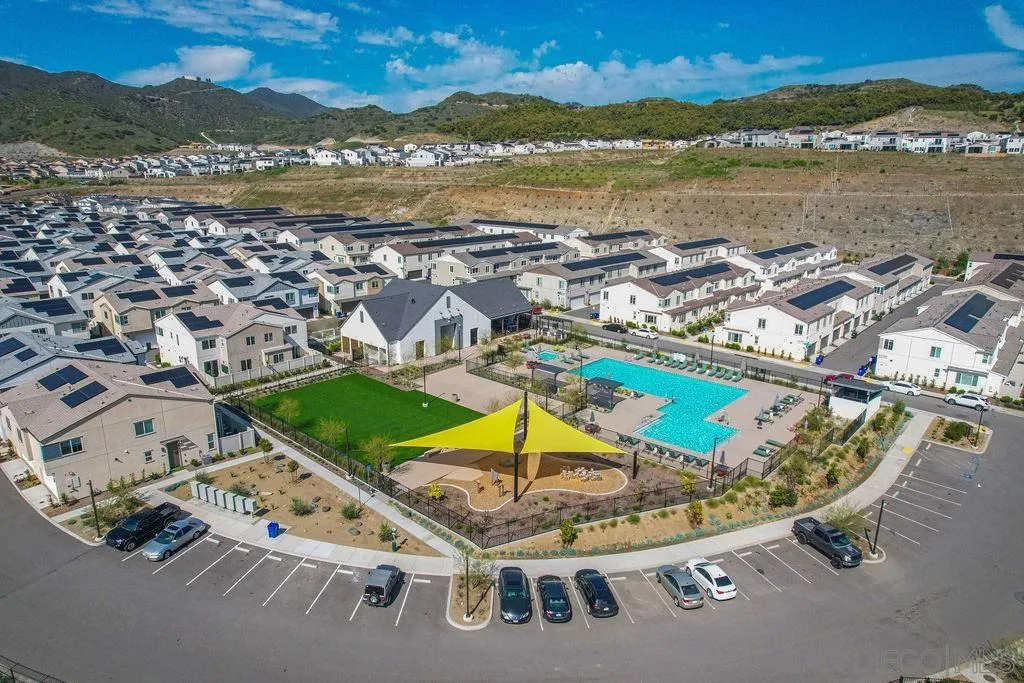 211 Canopy Trails Place Fallbrook, CA 92028 - Photo 27 of 29 swimming pool view with a lake view