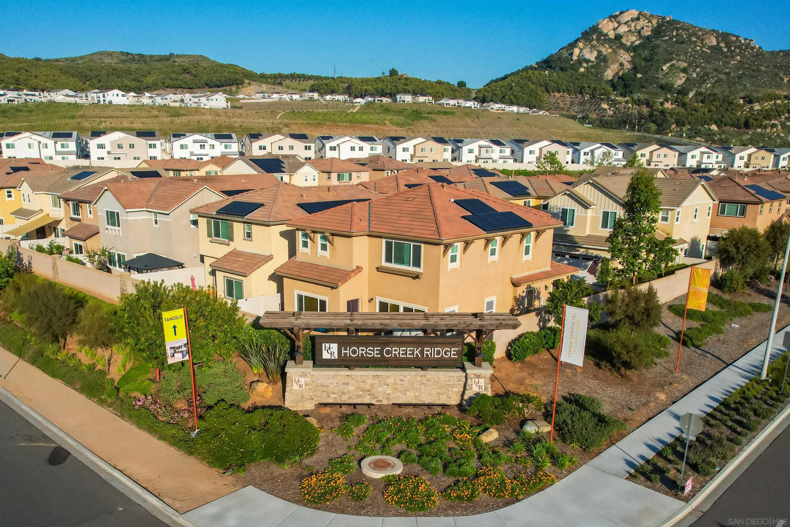 211 Canopy Trails Place Fallbrook, CA 92028 - Photo 28 of 29 a view of a lake with a mountain