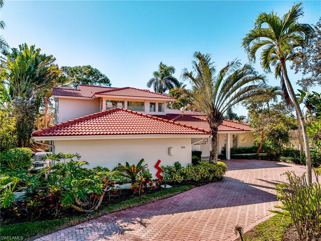 536 Turtle Hatch Road Naples, FL 34103 - Photo 5 of 28 Mediterranean / spanish-style home with stucco siding and a tile roof