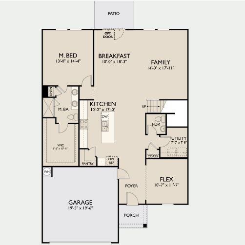 189 Cypress Plantation Road Moncks Corner, SC 29461 - Photo 8 of 9 Floorplan Downstairs