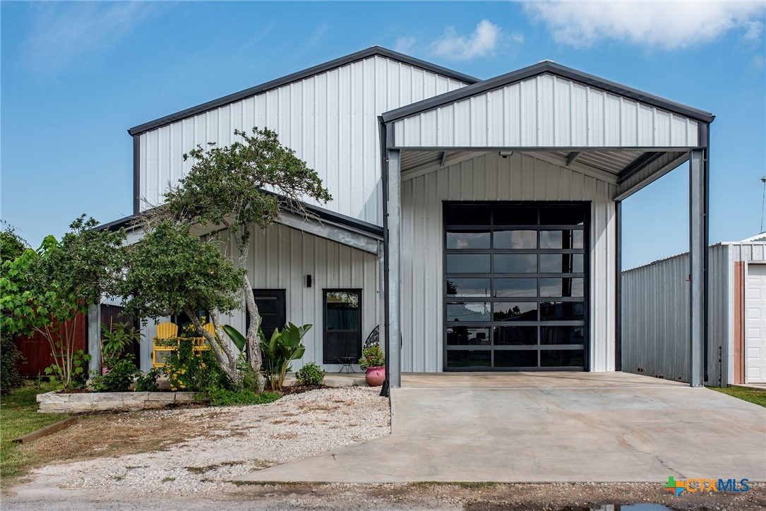 a house with a outdoor space
