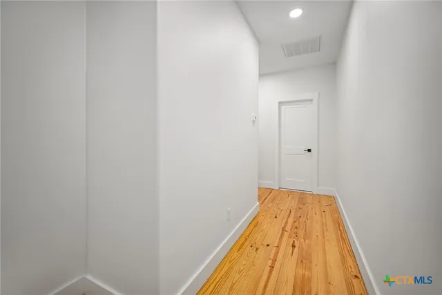 a view of wooden floor