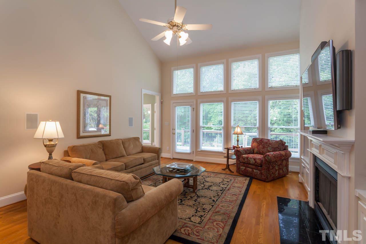 13921 Possum Track Road Raleigh, NC 27614 - Photo 11 of 25 Another great view of the Family Room with glowing hardwoods.